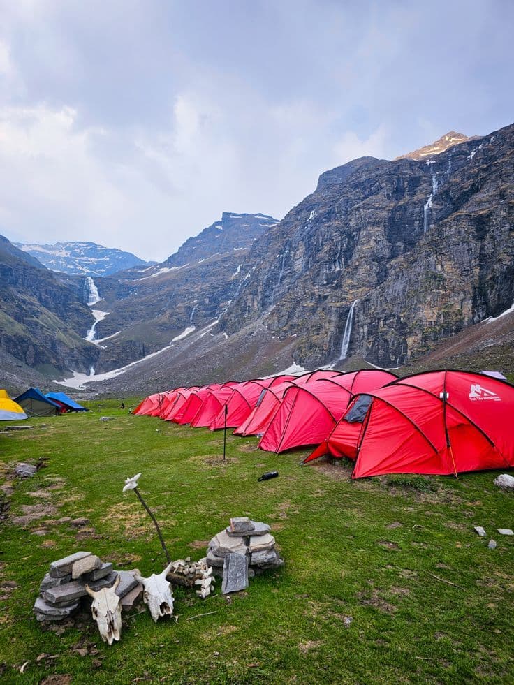 Kareri Lake camping, Himachal Pradesh
